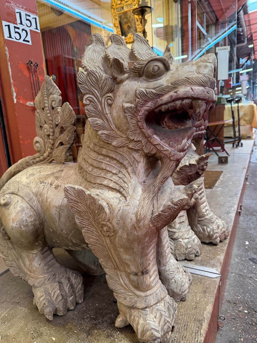Chiens de Fô chinois (1 paire)-photo-2