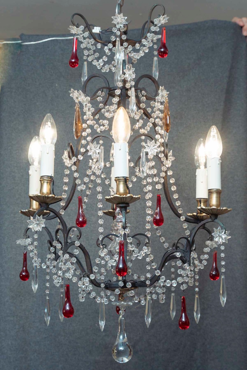 Cage Chandelier 