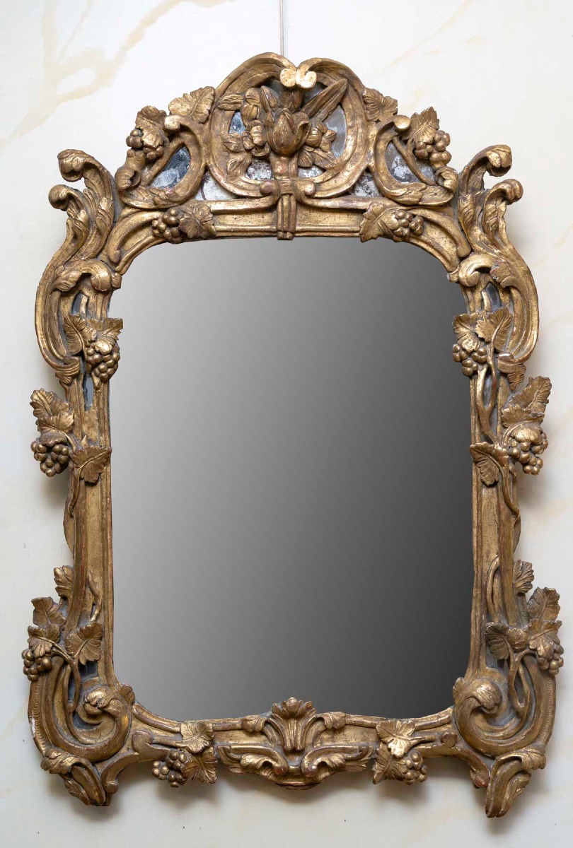 Louis XV Rocaille Mirror 