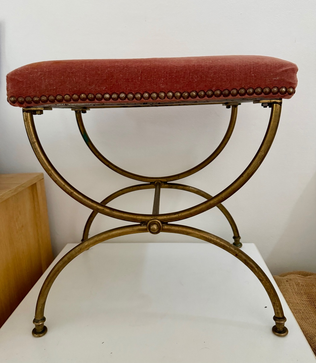 Tabouret bronze 
