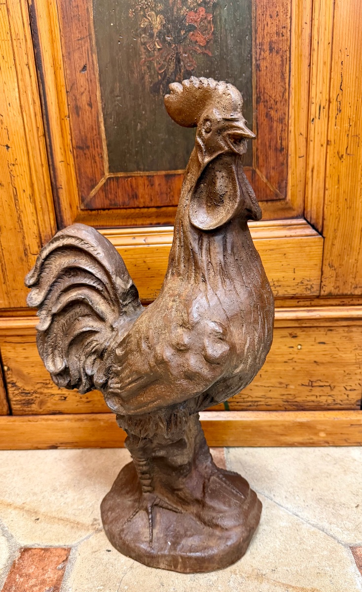 Cast-iron Rooster 