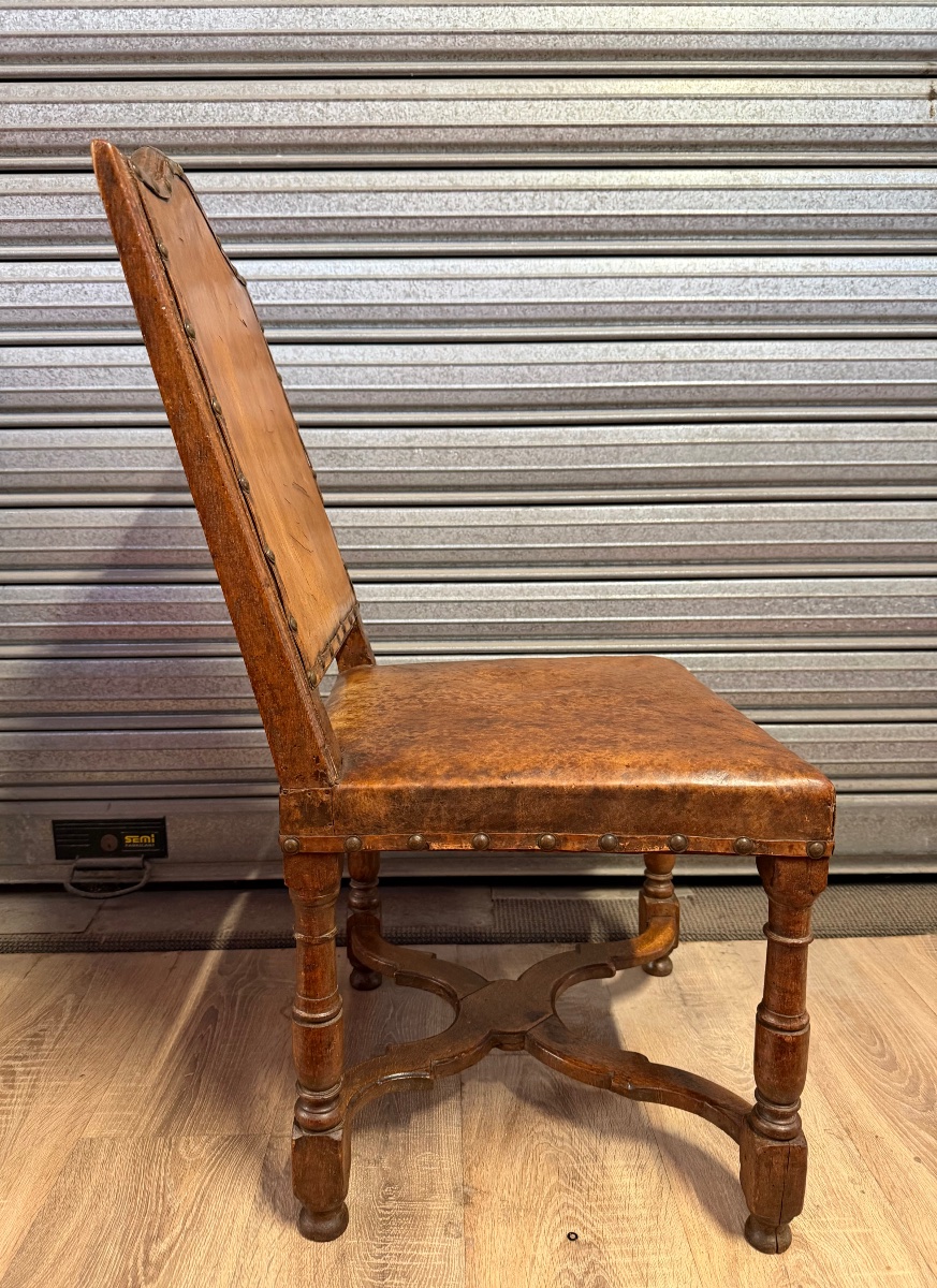 Louis XIV Chairs (1 Pair)-photo-4