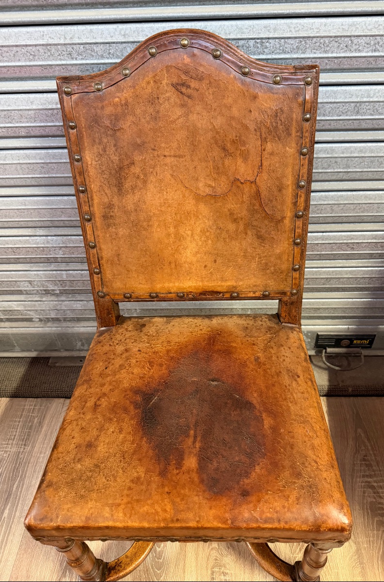 Louis XIV Chairs (1 Pair)-photo-8