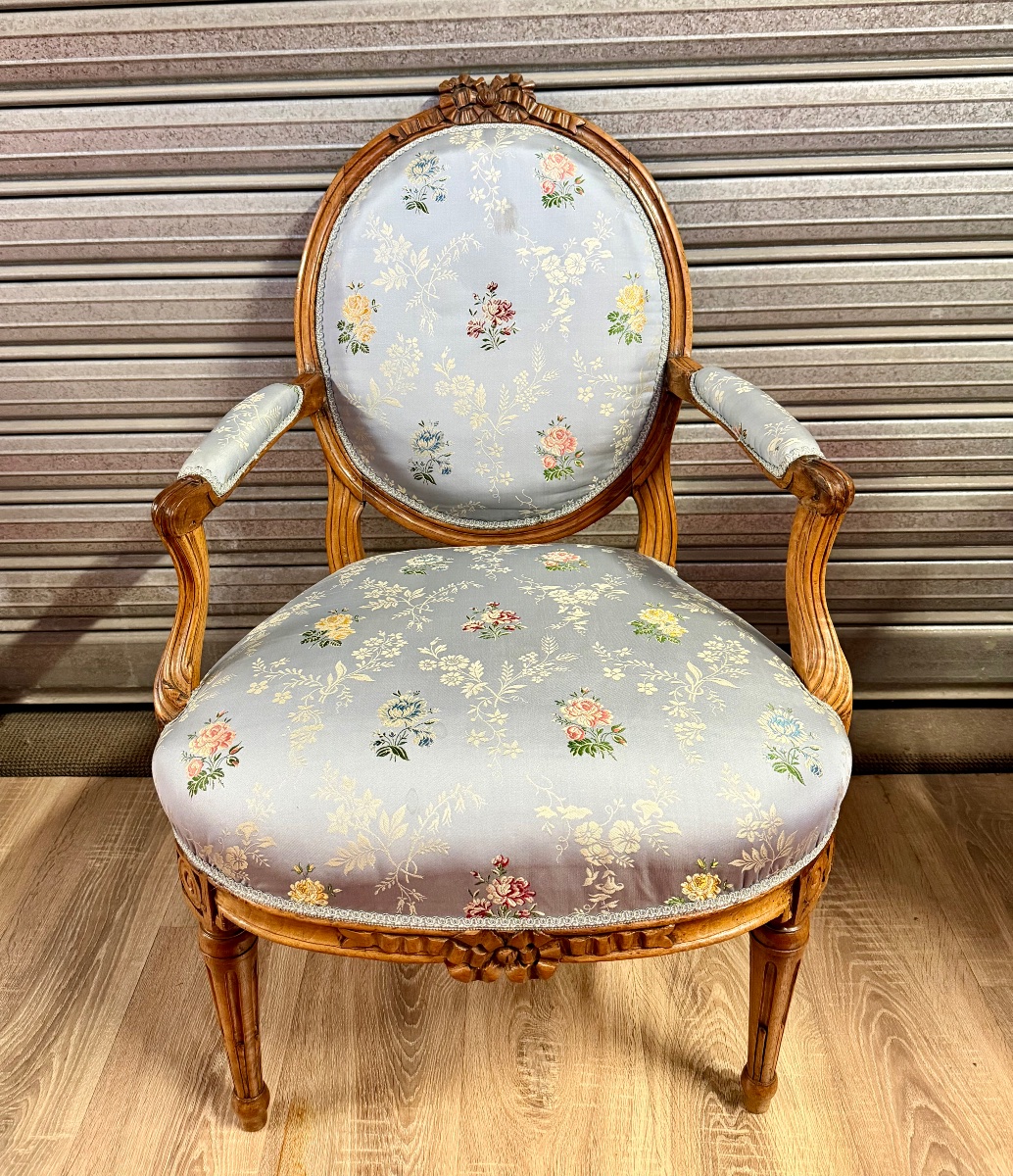Fauteuils transition louis XV louis XVI -photo-3