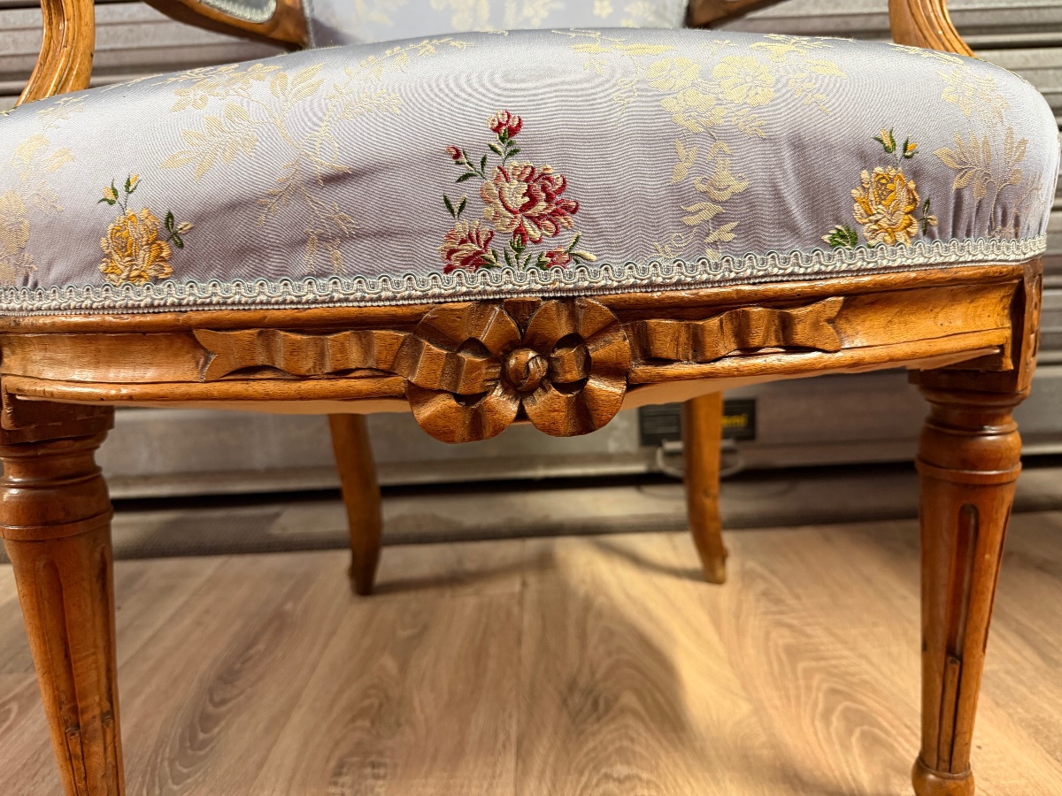Fauteuils transition louis XV louis XVI -photo-5