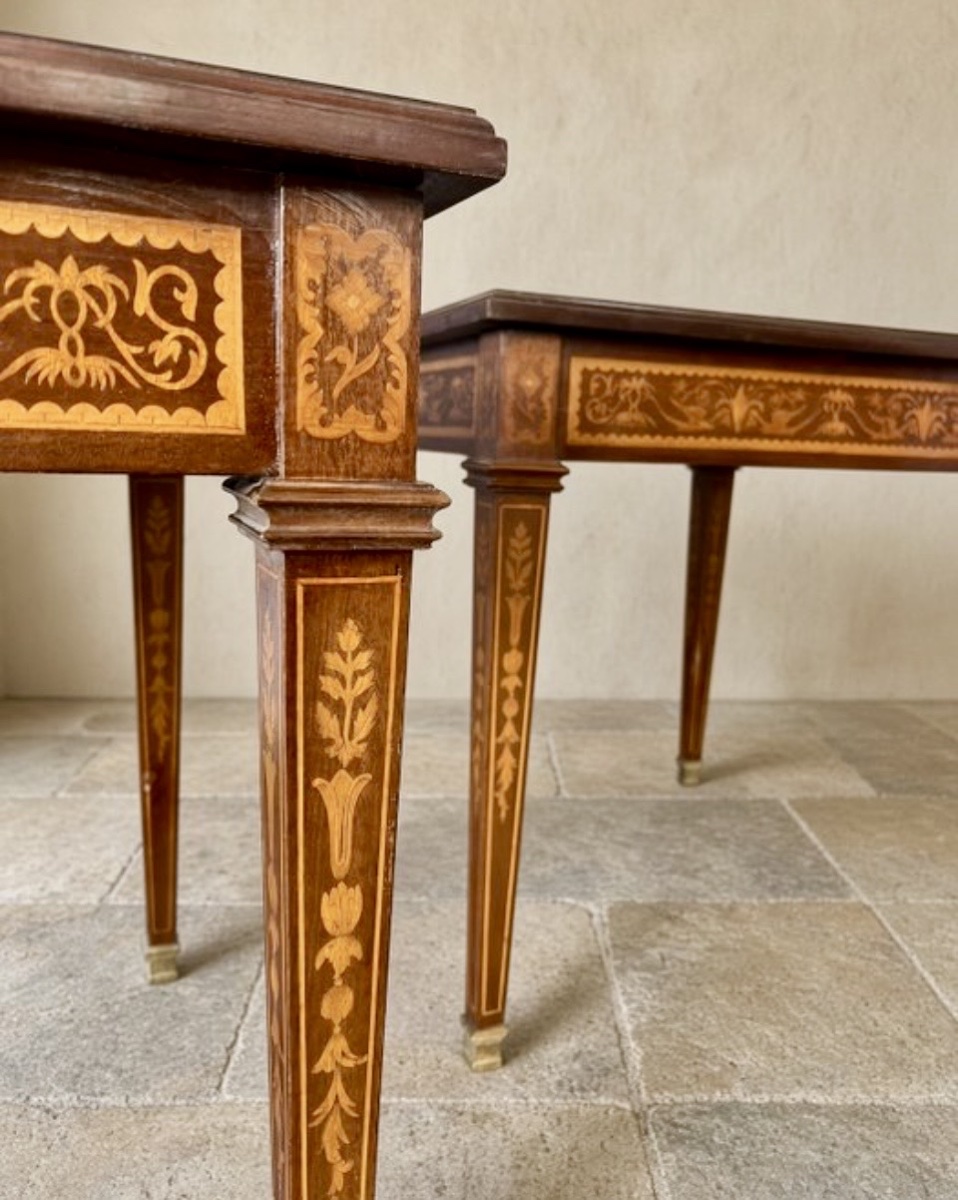 Tables basses Louis XVI (1 paire)-photo-2
