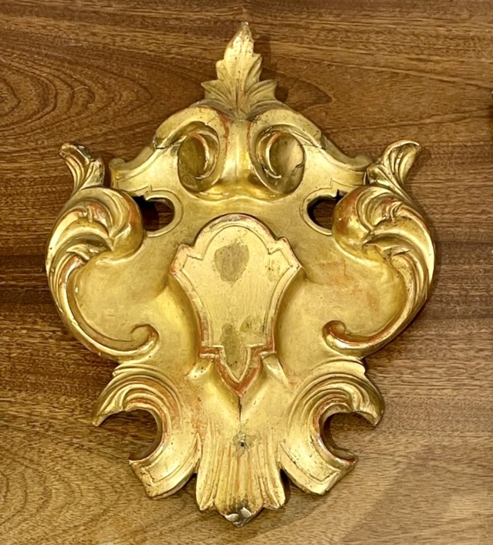 Triptyque de bois doré -photo-8