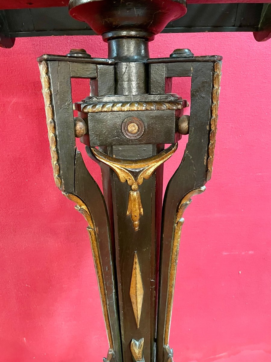 Lectern In Painted Wood-photo-3