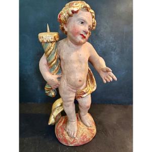 Pique Putto Candle