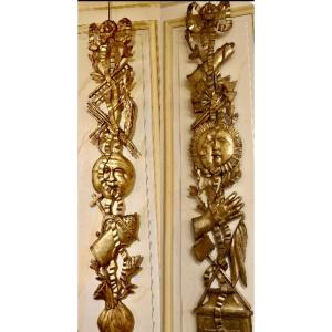 Golden Wood (1 Pair)
