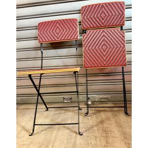 Chaises pliantes tuilerie (1 paires)