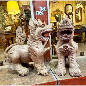 Chinese Fô Dogs (1 Pair)