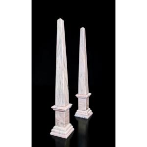 Marble Obelisks (1 Pair)