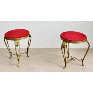 Tabourets métal (1 paires)