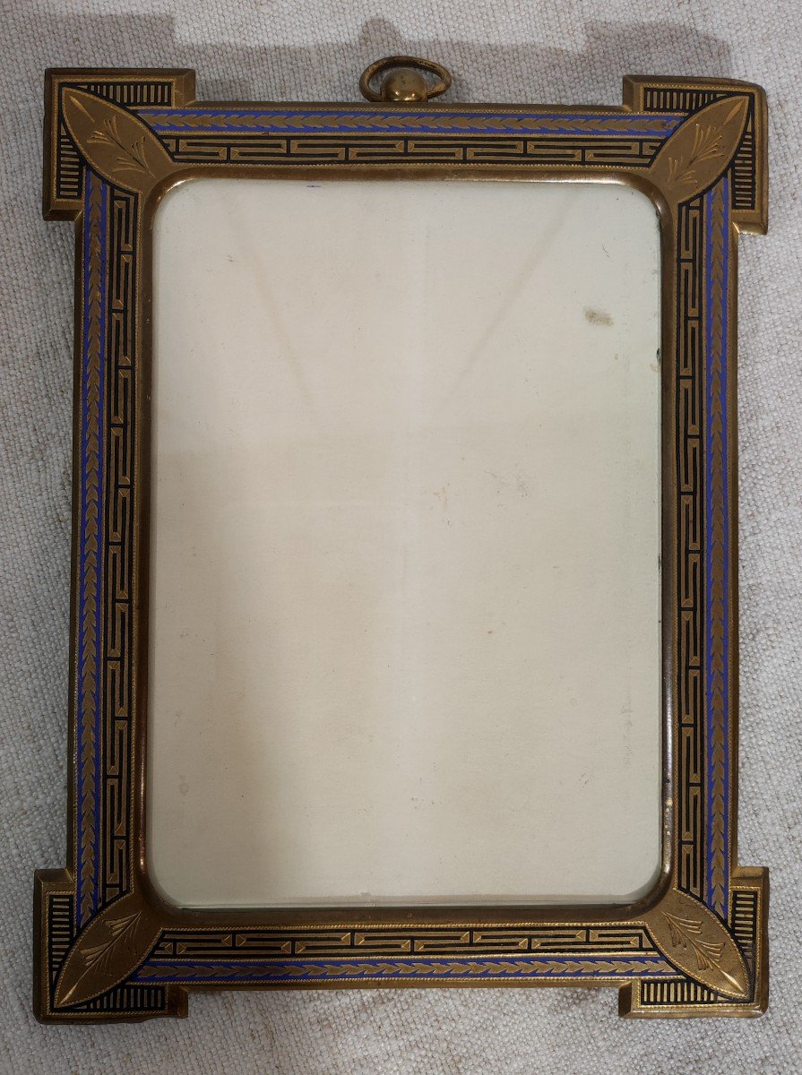 Chiseled Bronze Photo Frame