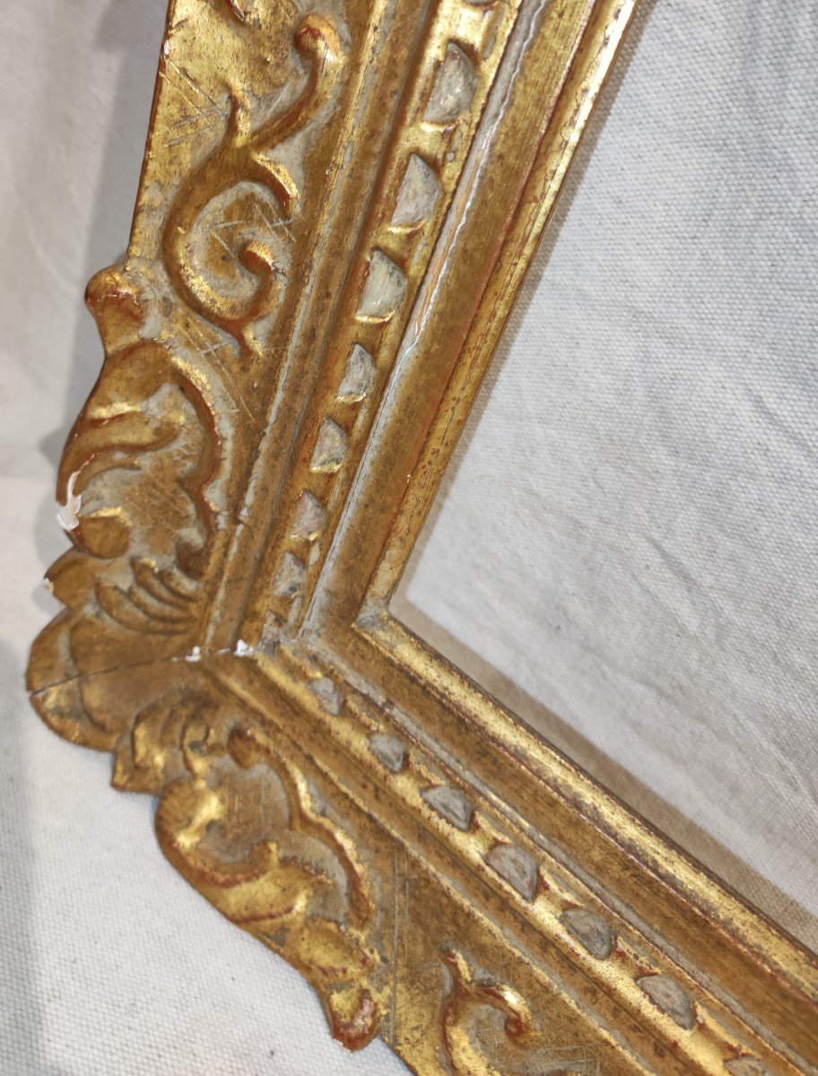 Montparnasse Frame Rabbet 55 Cm X 50 Cm Gilded Wood-photo-2
