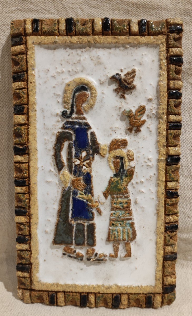 Decorative Plate The Argonauts Vallauris 