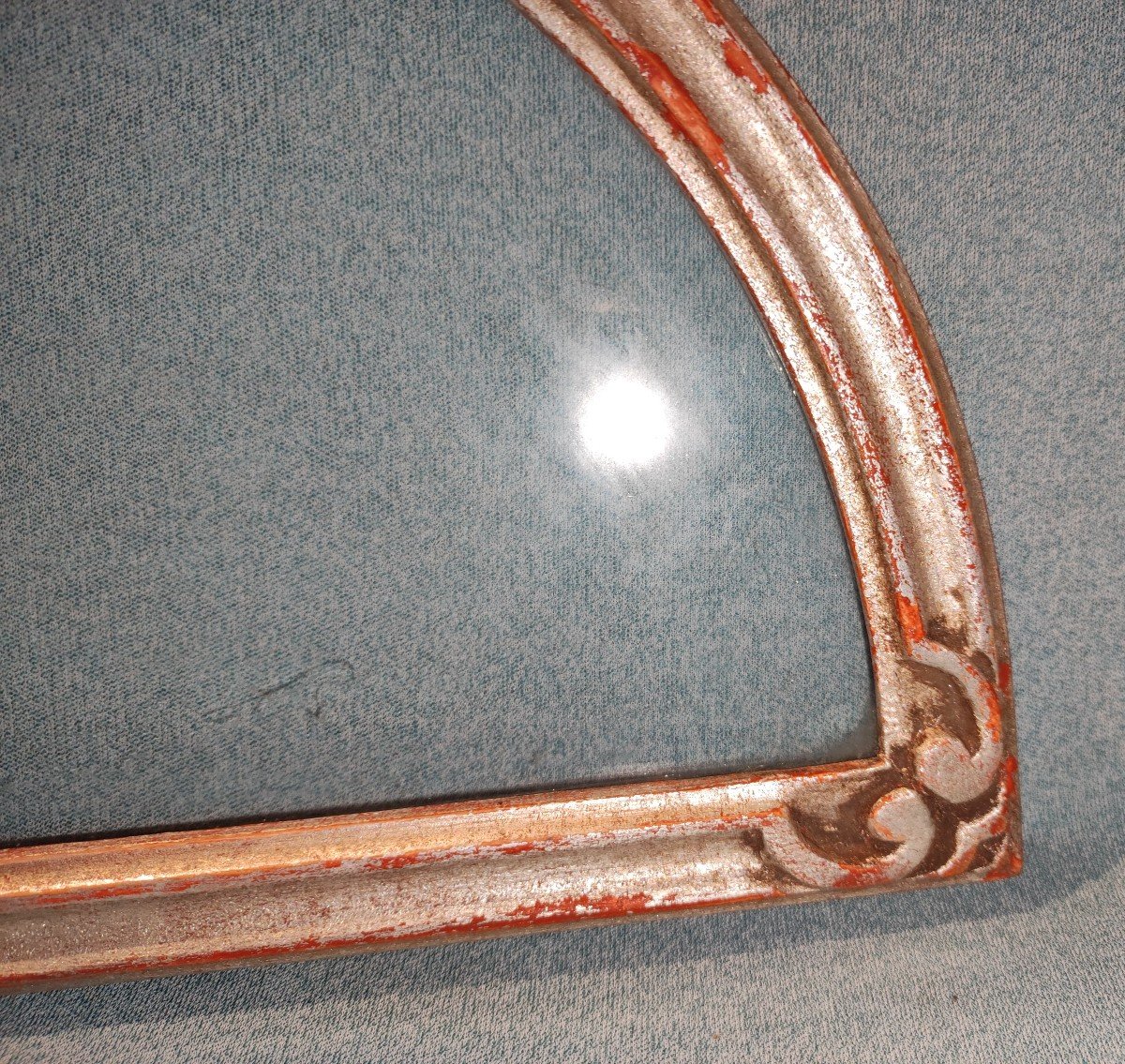 Gothic Style Frame Silver Rebate 21 Cm X 15 Cm -photo-2