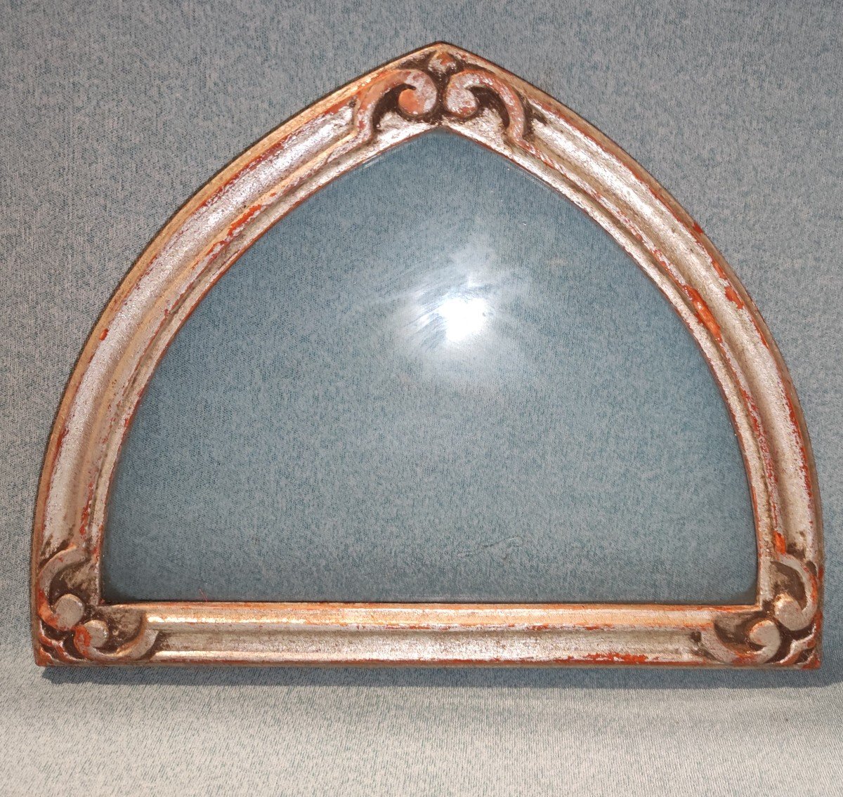 Gothic Style Frame Silver Rebate 21 Cm X 15 Cm 