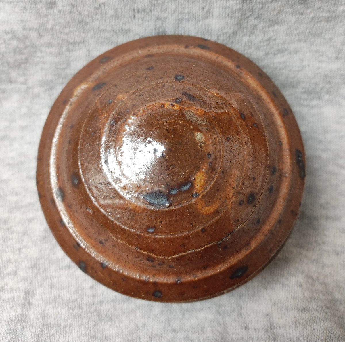 boite coffre signé  Eric Astoul grès de la Borne -photo-3