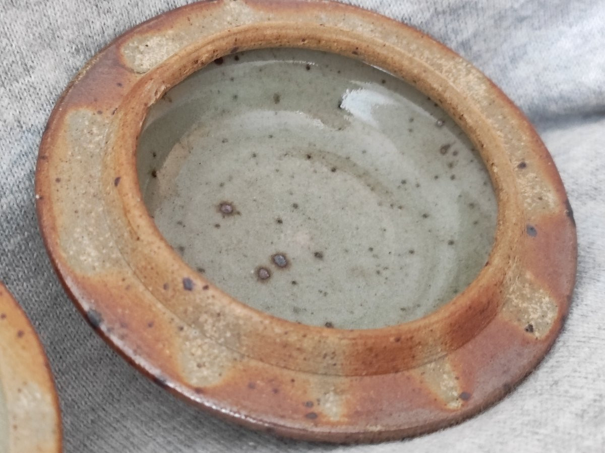 boite coffre signé  Eric Astoul grès de la Borne -photo-3