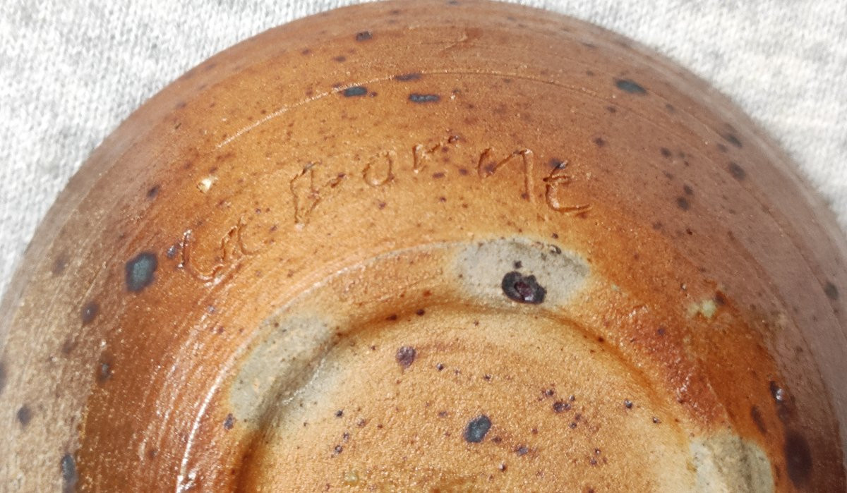 boite coffre signé  Eric Astoul grès de la Borne -photo-7