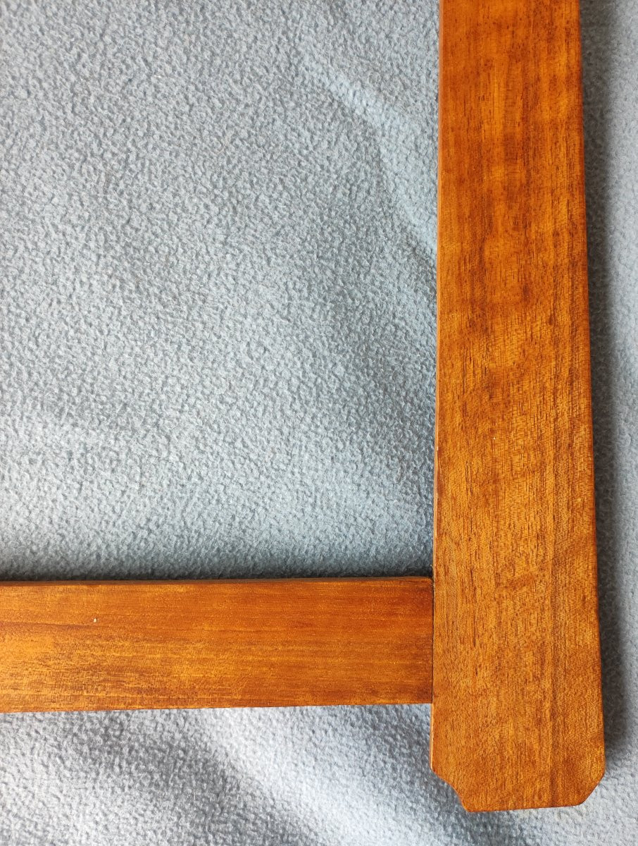 Antique Art Nouveau Rebated Frame 23 Cm X 18 Cm-photo-4