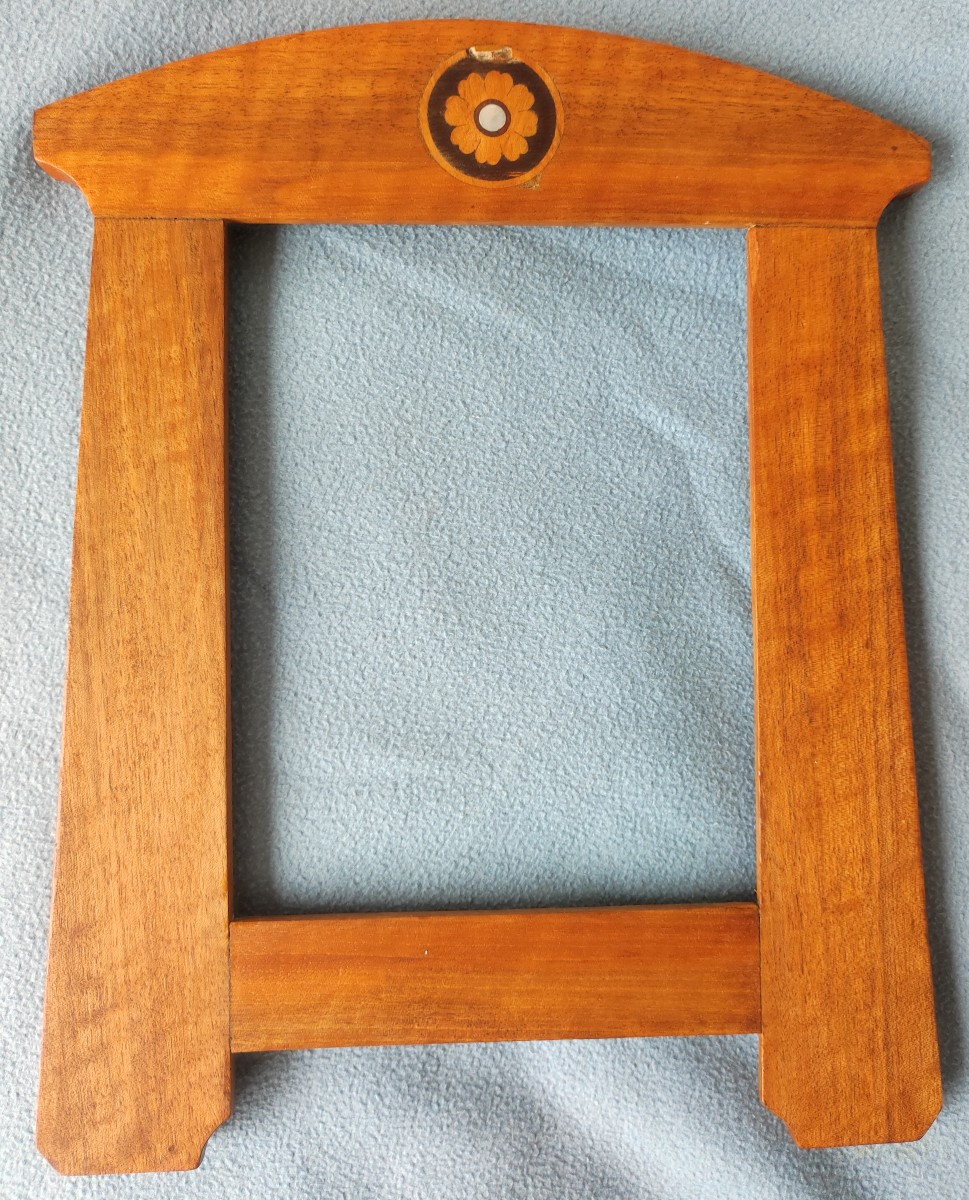Antique Art Nouveau Rebated Frame 23 Cm X 18 Cm