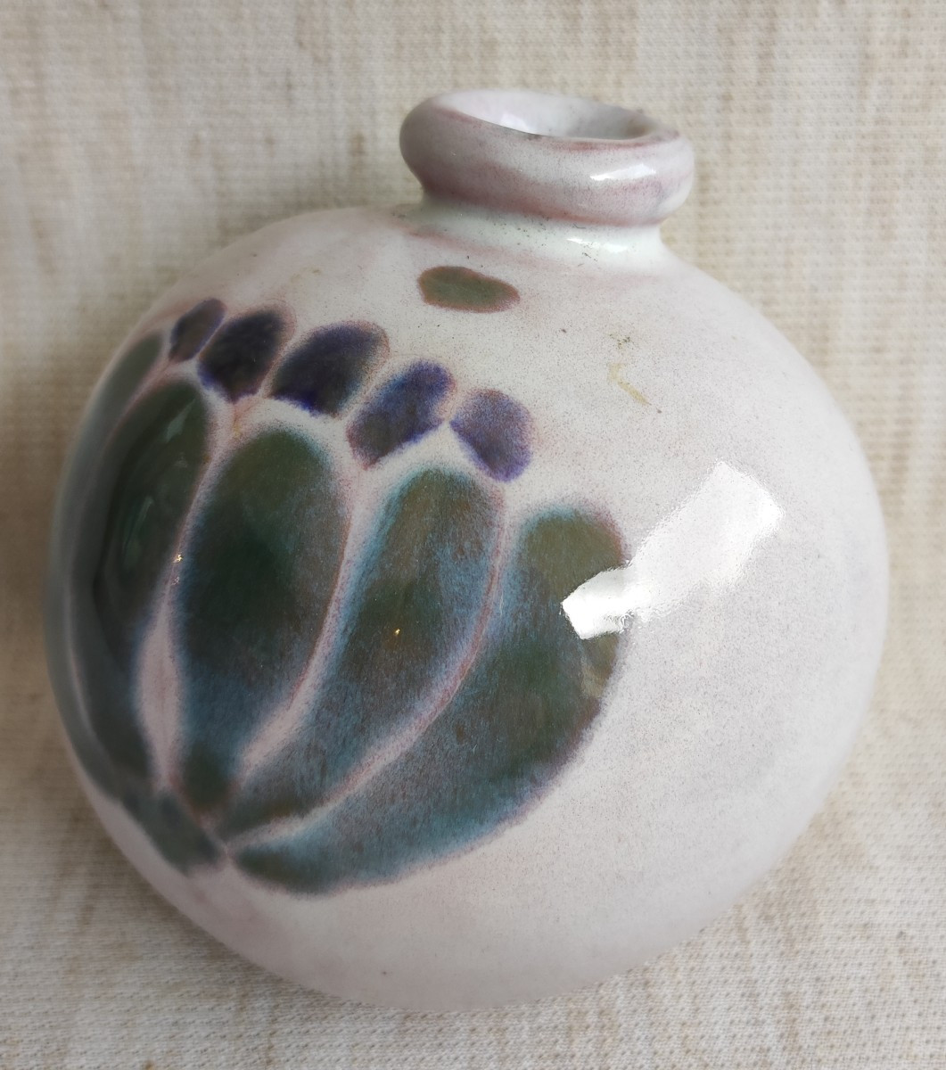Ceramic Ball Vase Les Frères Cloutier