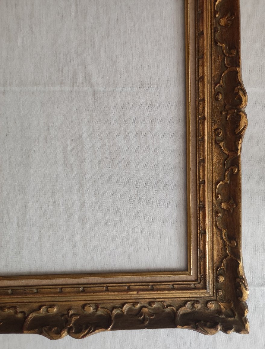 Montparnasse Wooden Frame With Gilded Bevel, 57 Cm X 44 Cm -photo-2