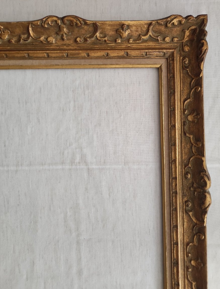 Montparnasse Wooden Frame With Gilded Bevel, 57 Cm X 44 Cm -photo-3
