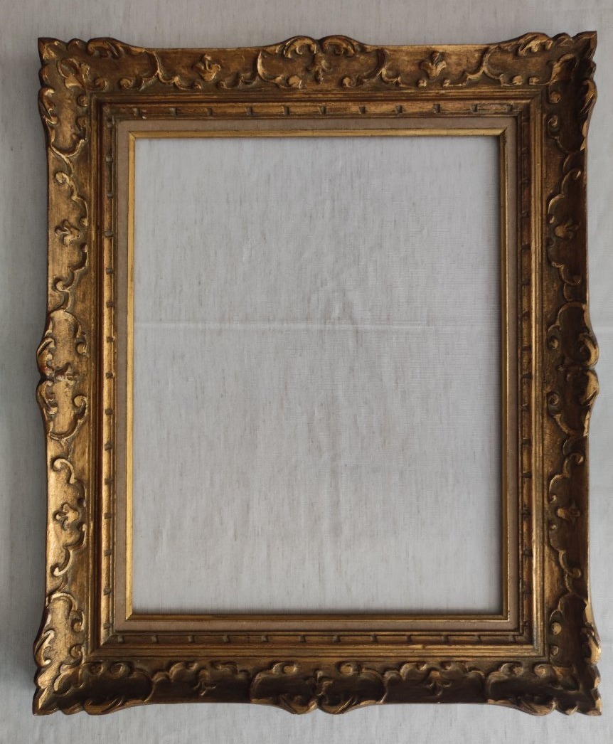 Montparnasse Wooden Frame With Gilded Bevel, 57 Cm X 44 Cm 