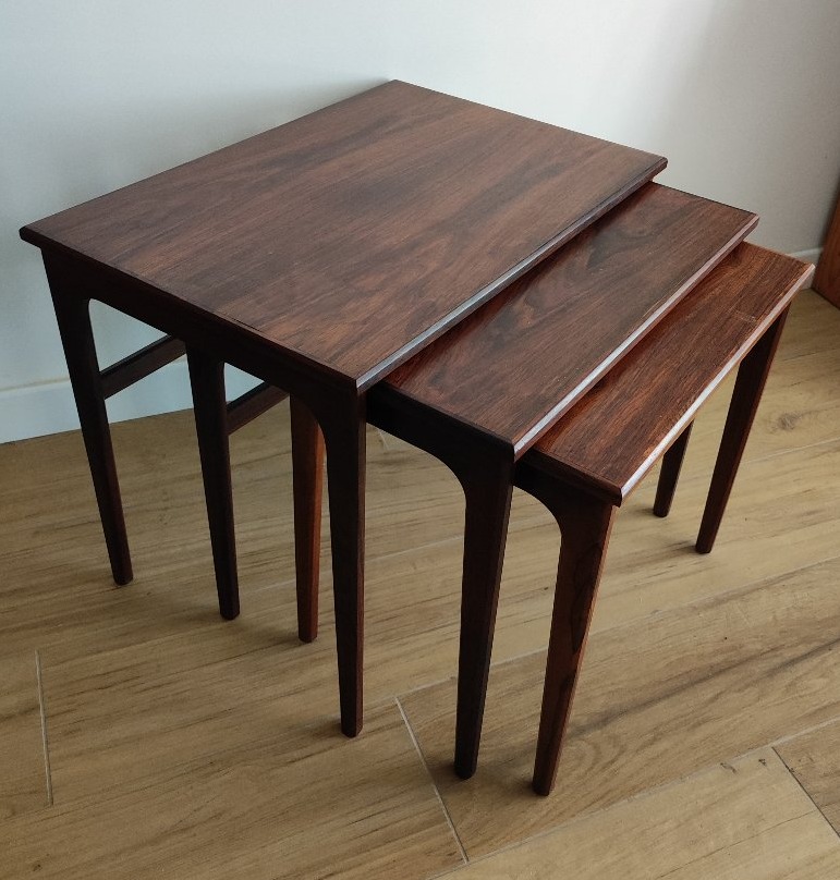 Ensemble de table gigogne scandinave-photo-4