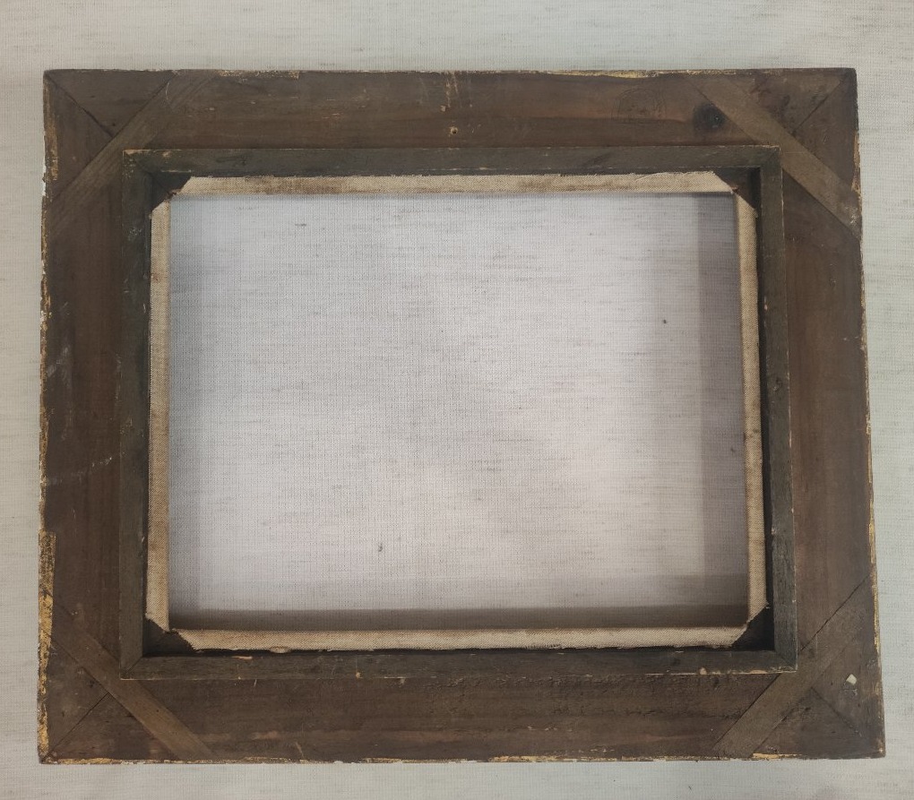Montparnasse 5f Frame, Carved Wood With Gilded Finish, 35 Cm X 27 Cm -photo-5