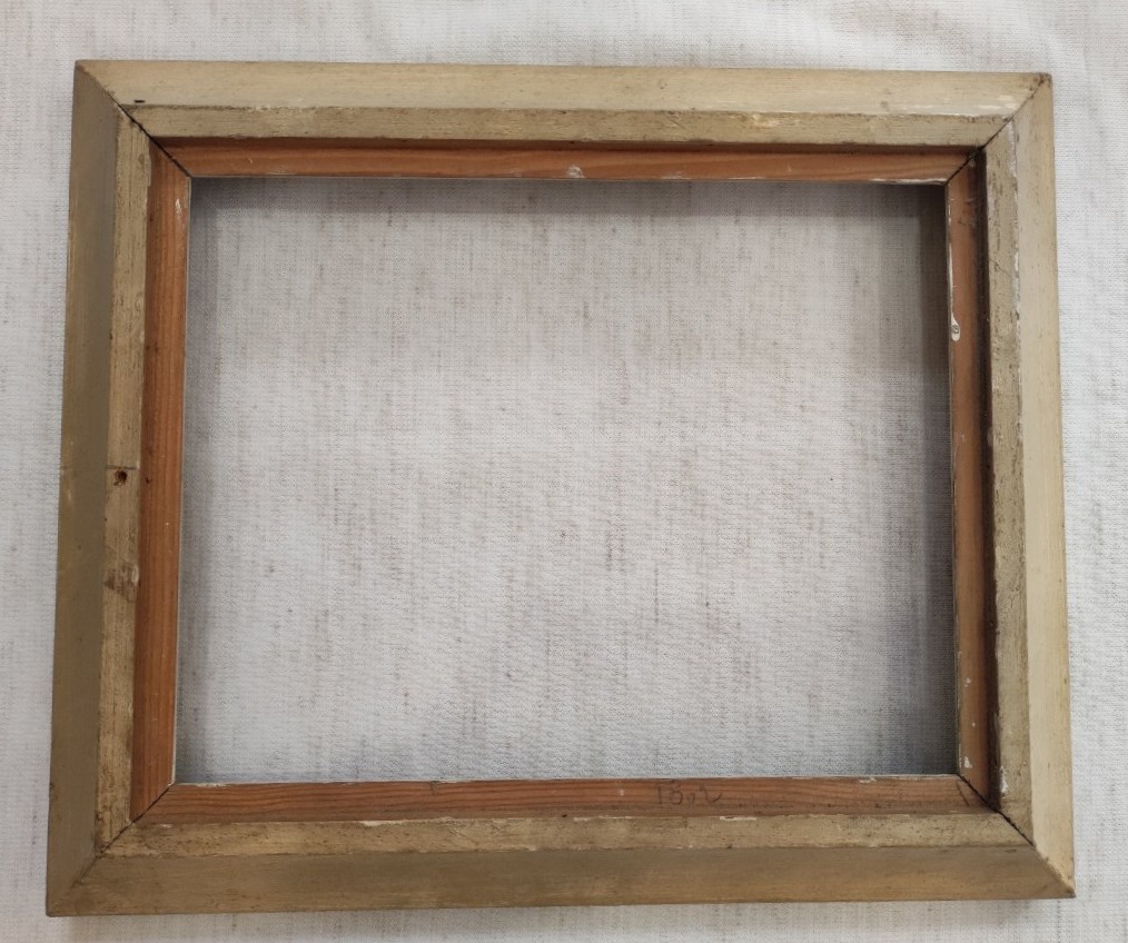 Cadre Montparnasse bois sculpté doré feuillure 30 cm x 24 cm -photo-2
