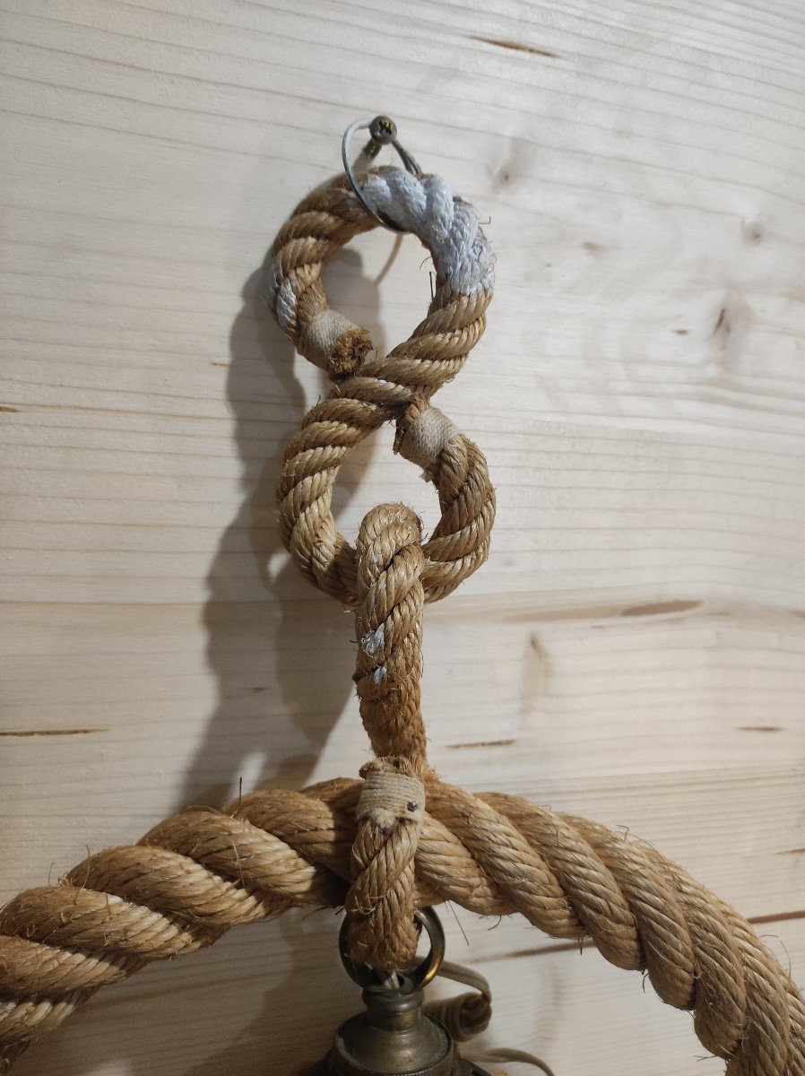 Lustre cordage Audoux Minet -photo-2