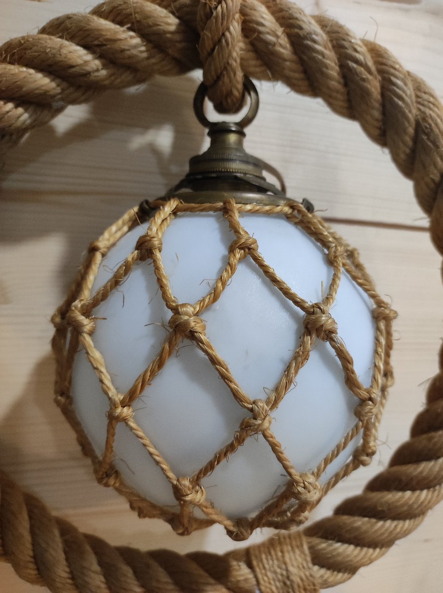 Lustre cordage Audoux Minet -photo-4
