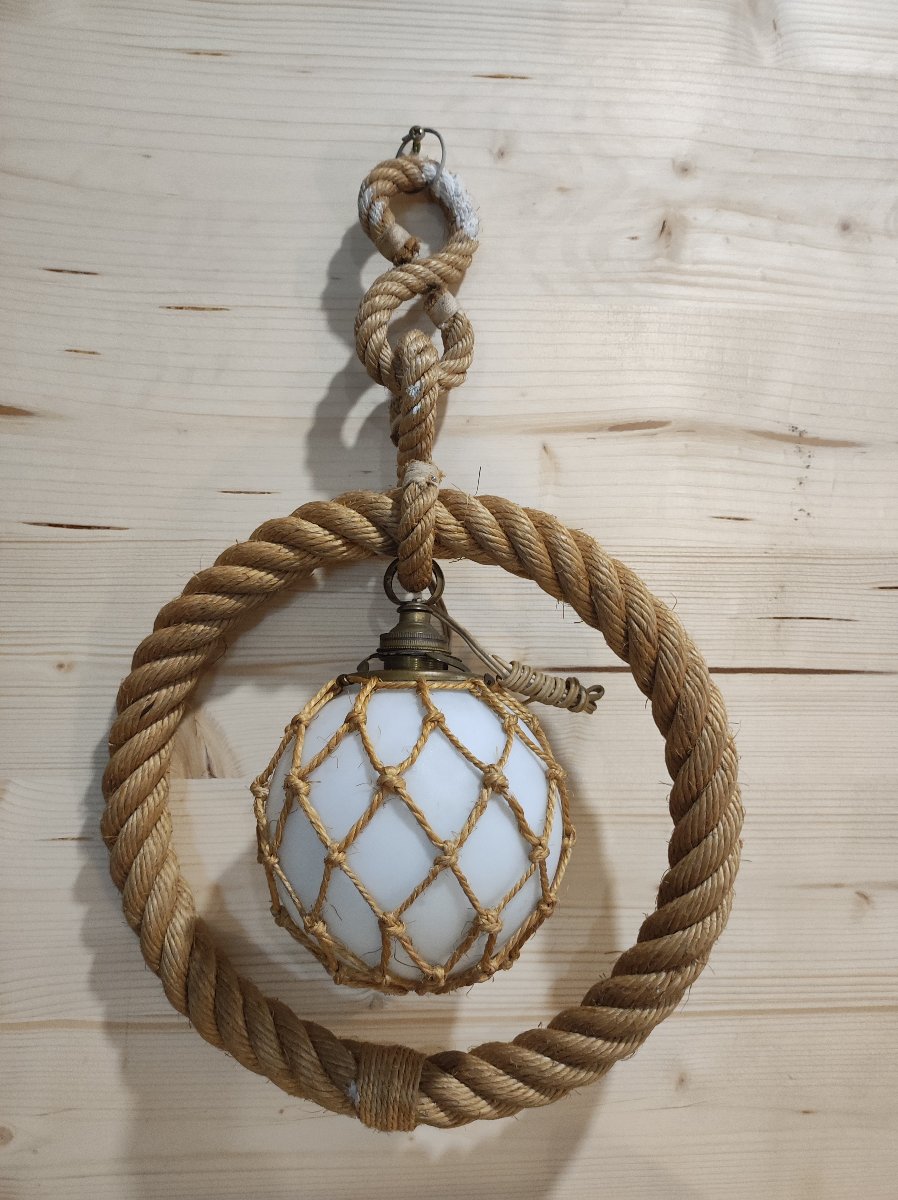 Lustre cordage Audoux Minet -photo-1
