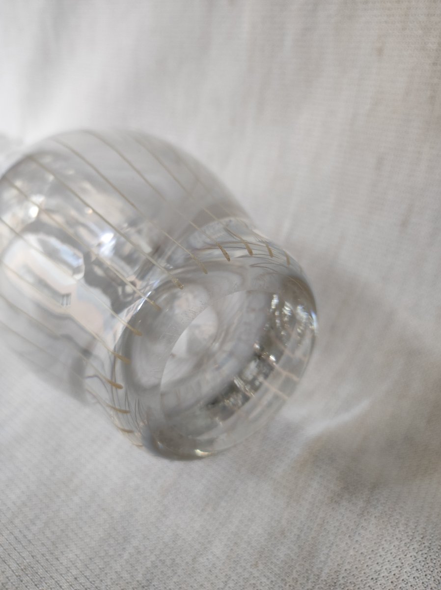 "strikt" Vase By Bengt Orup For Johansford Glasbruk -photo-4