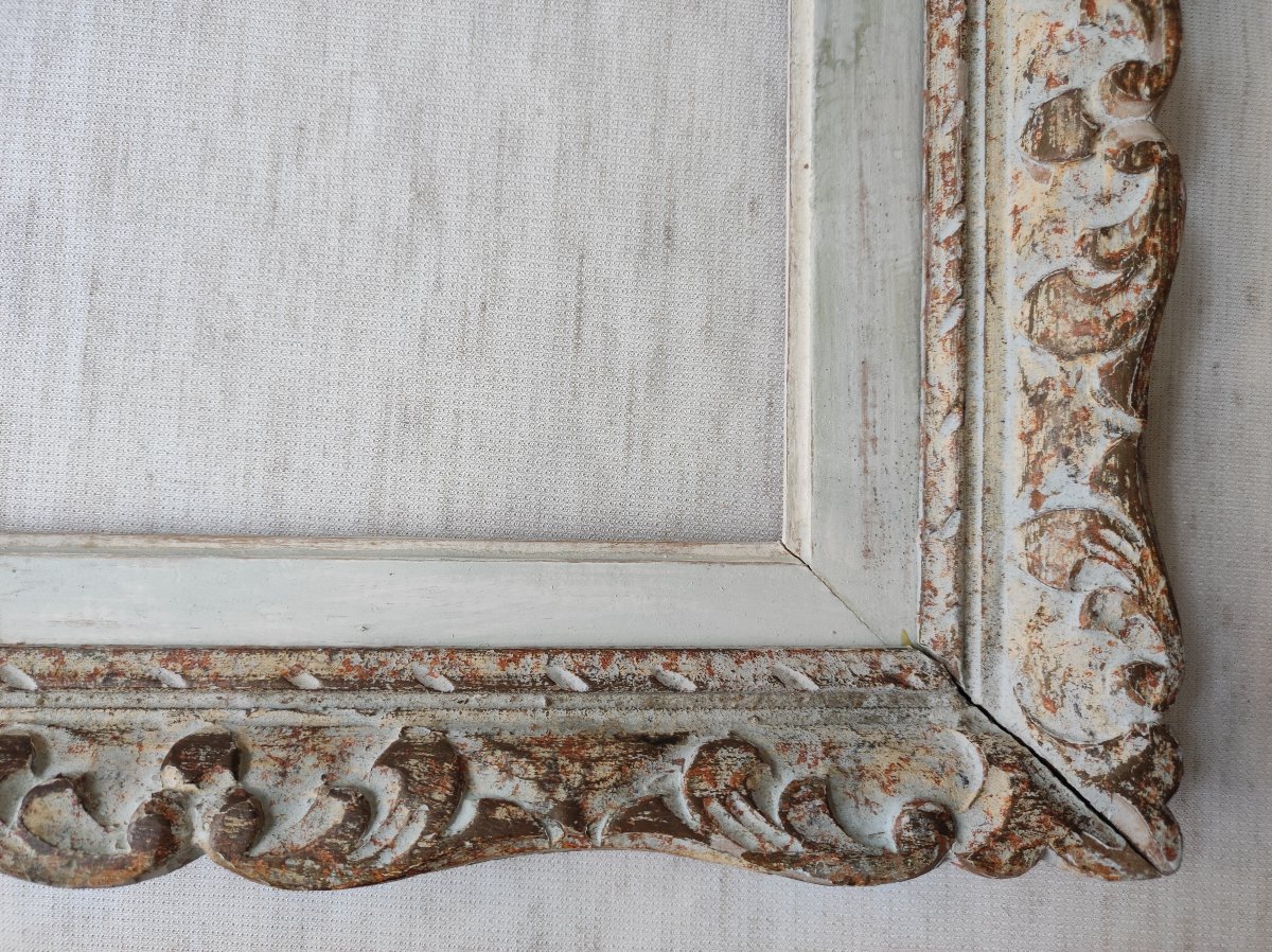 Montparnasse Frame, 24 Cm X 18 Cm, Carved Wood With A Patina Finish -photo-4