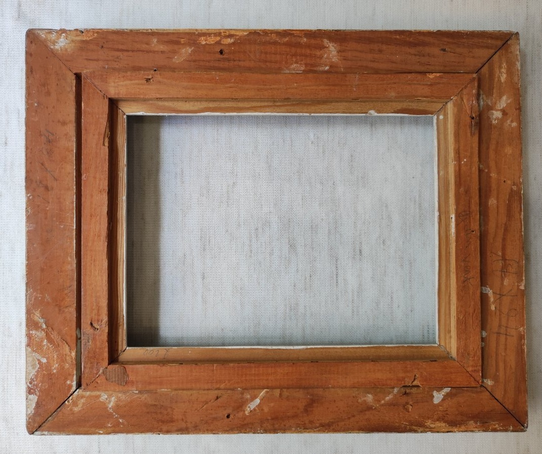 Montparnasse Frame, 24 Cm X 18 Cm, Carved Wood With A Patina Finish -photo-4