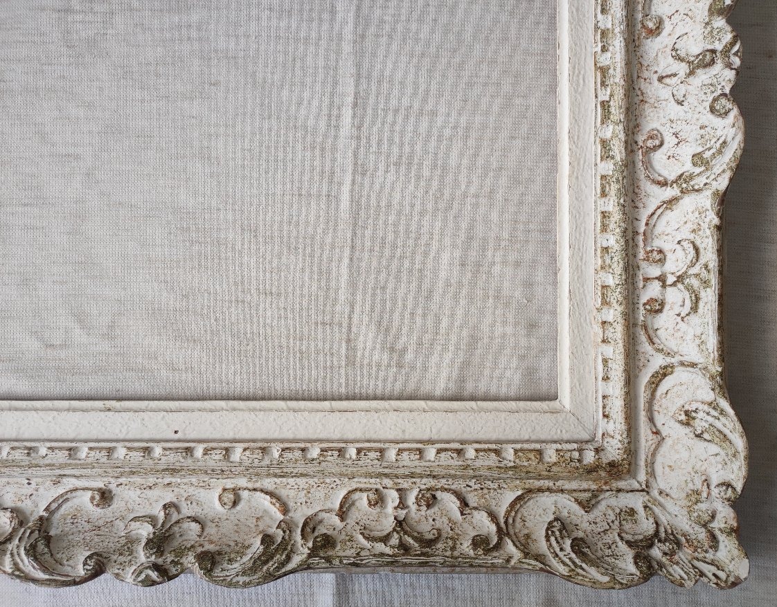 Montparnasse Frame, 50 Cm X 43 Cm, Carved Wood With A Patina Finish -photo-3