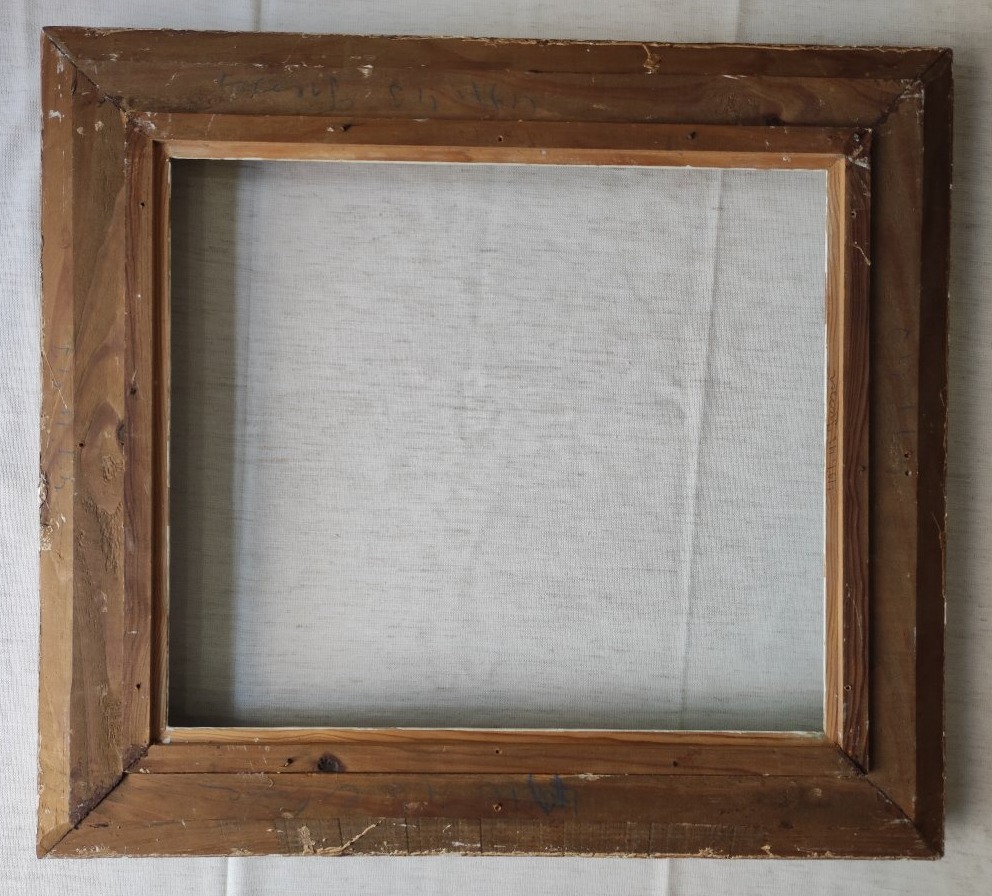 Montparnasse Frame, 50 Cm X 43 Cm, Carved Wood With A Patina Finish -photo-4