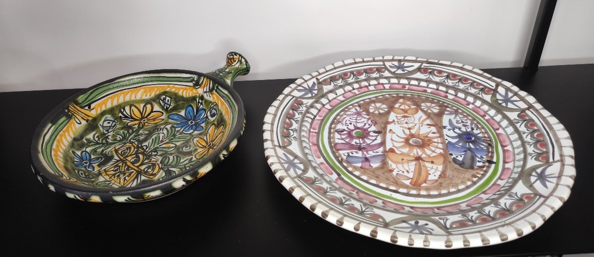 Bel ensemble collection céramique keraluc Quimper Yvain, horellou, l'helguen, Millot -photo-1