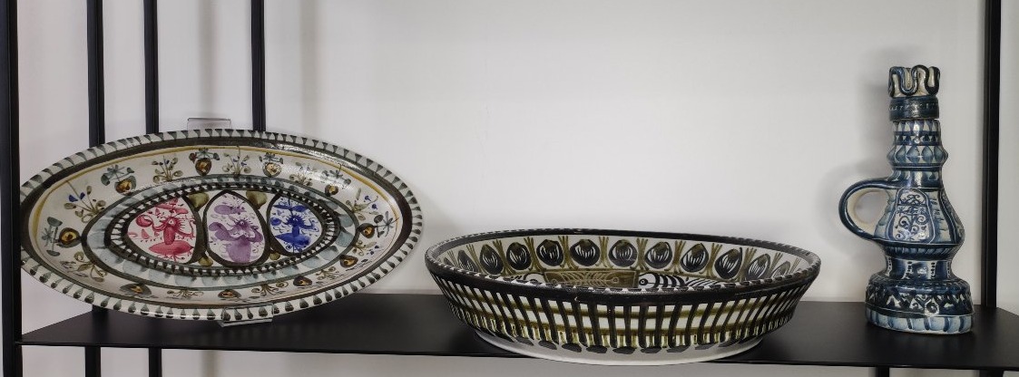 Bel ensemble collection céramique keraluc Quimper Yvain, horellou, l'helguen, Millot -photo-3