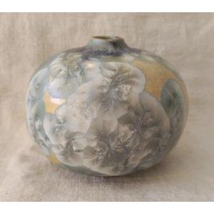 Vase Enamel Nucleation Marius Bessonne Ceramic