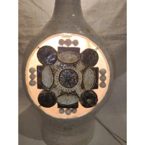 Georges Pelletier Ceramic Lamp 60s Lamp Base