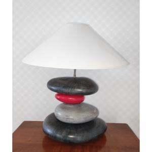 François Chatain Ceramic Lamp 