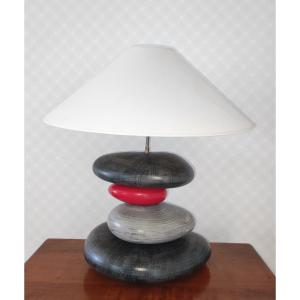 Lampe François Chatain En Céramique 