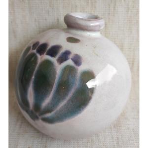 vase boule  céramique Les frères Cloutier